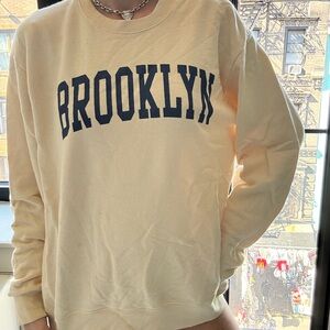 Brooklyn oversized sweatshirt